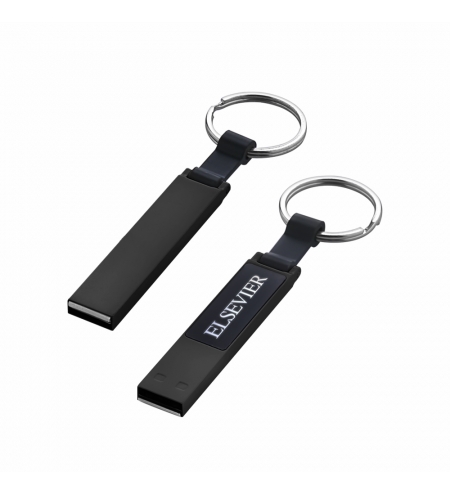 F-204-32 Siyah Kutusuz Işıklı Rubber Usb